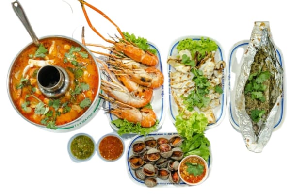Các món hải sản Nha Trang